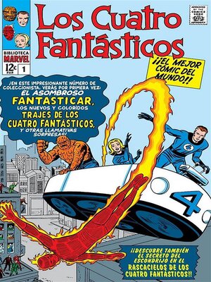 cover image of Biblioteca Marvel. Los cuatro fantásticos 1